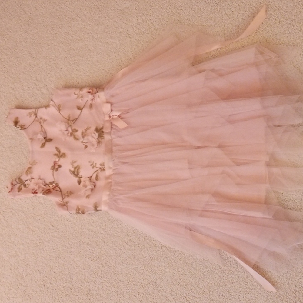 Brand New! Pink floral formal dress